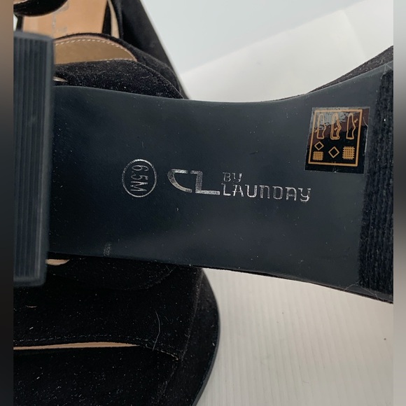 NWT CL by Chinese Laundry GO on 2 Women’s Black Dress Sandals Shoes - Picture 13 of 13